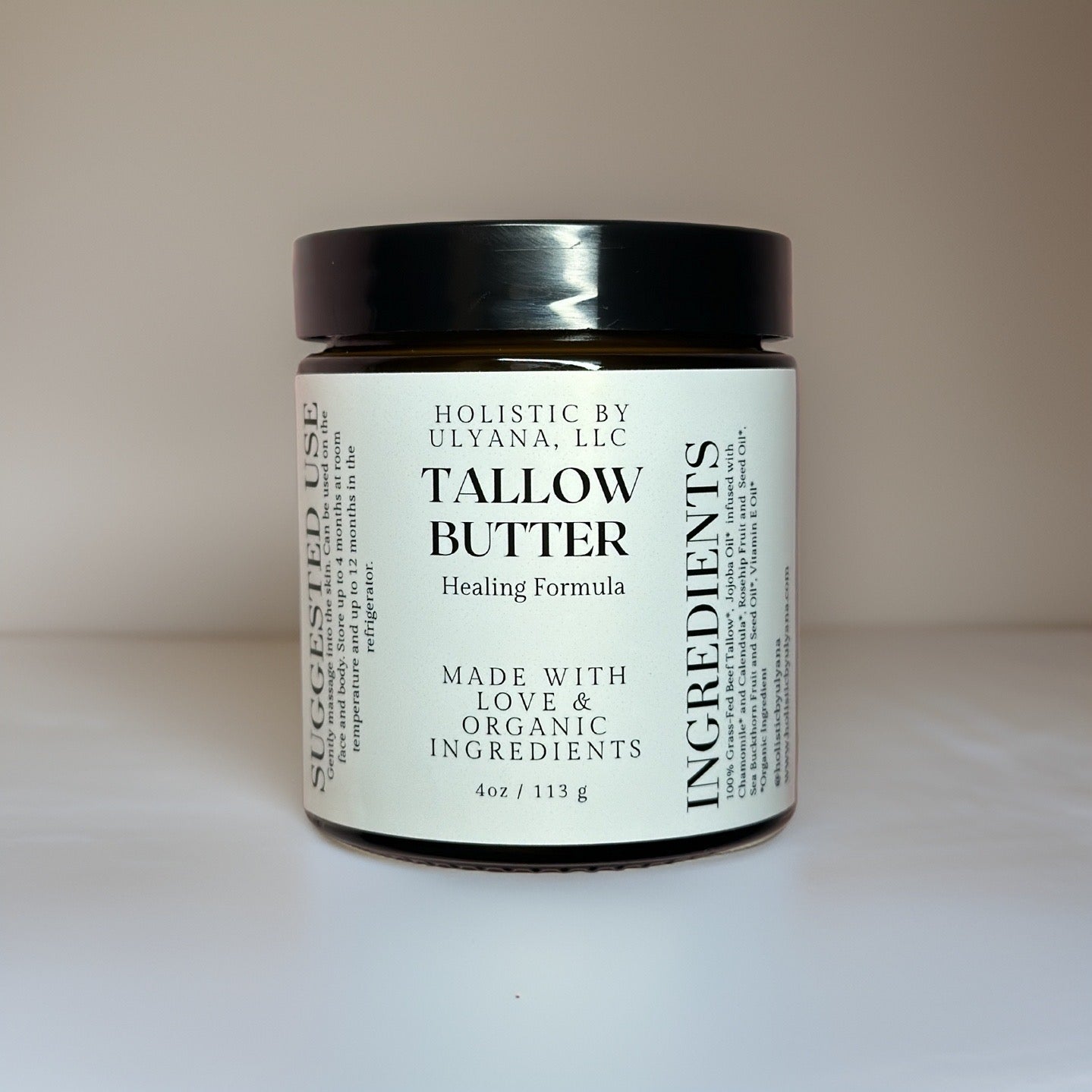 Healing Tallow Butter – Ulyana Organics